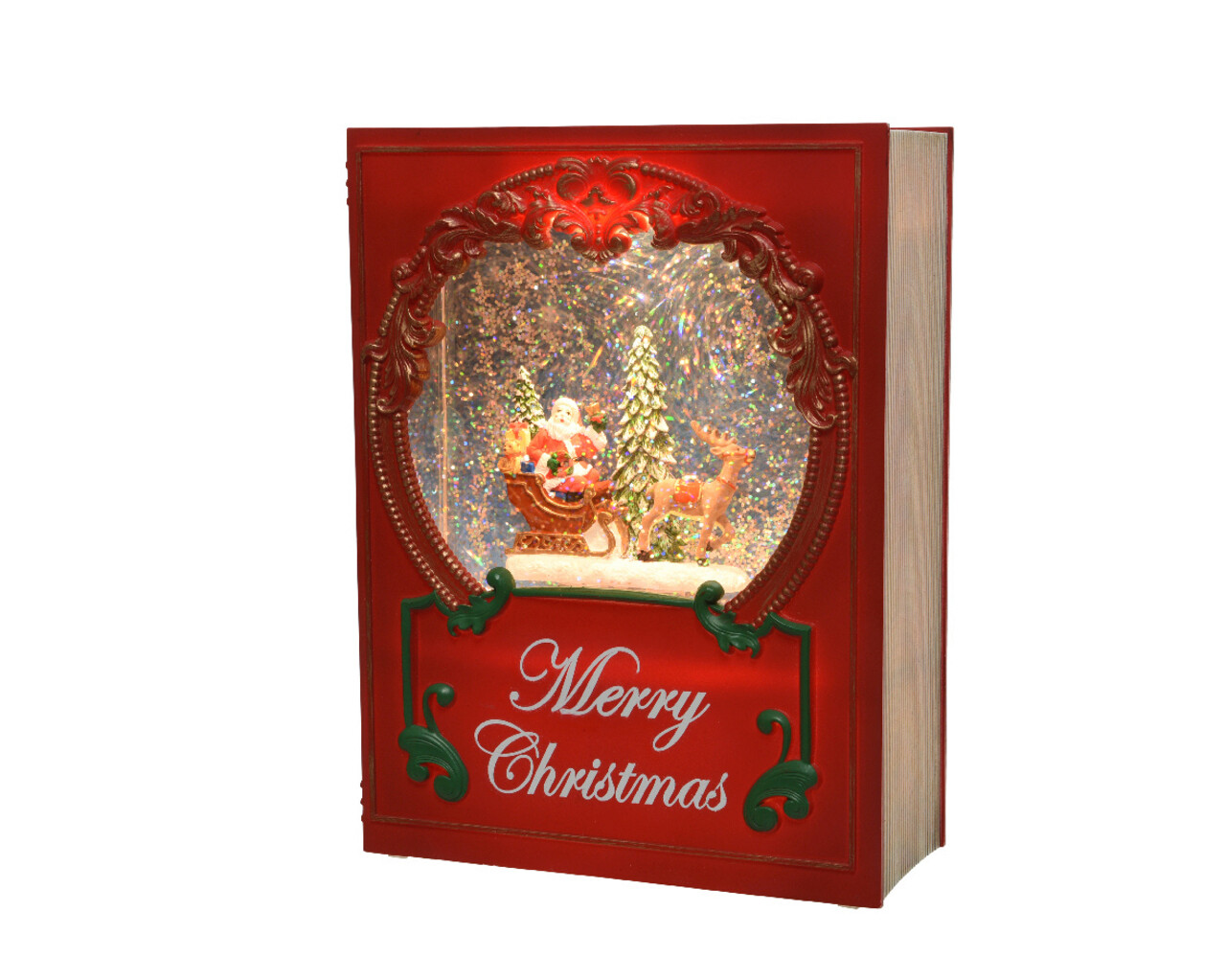 Decoratiune luminoasa Book, Lumineo, 7x16x21 cm, plastic, multicolor - imagine 5